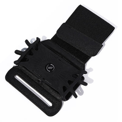 Drehbarer Silikonband-Handyhalter - Schwarz Universal Fit Für 4.5-6.7 Handys