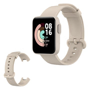 Xiaomi Mi Watch Lite Einfaches Silikon Uhrenarmband - Beige