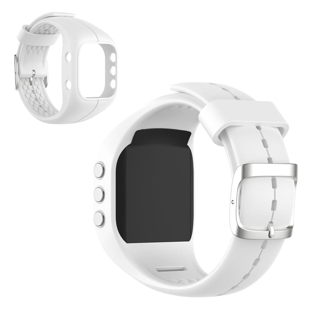Polar A300 Silikon Uhrenarmband - Weiß