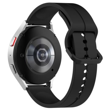 KALEBOL Huawei Watch GT 3 42mm / GT 3 Pro 43mm Silikon-Armband 20mm Groove Design Armband - Schwarz