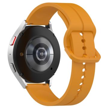 KALEBOL Huawei Watch GT 3 42mm / GT 3 Pro 43mm Silikon-Armband 20mm Groove Design Armband - Gelb