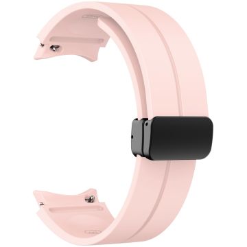 KALEBOL Samsung Galaxy Watch 20mm Silikon-Armband Magnetische Schnalle - Rosa