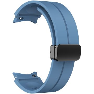 KALEBOL Samsung Galaxy Watch 20mm Silikon-Armband Magnetische Schnalle - Blau