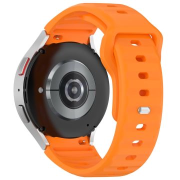 KALEBOL Samsung Galaxy Watch 20mm Armband Silikonarmband - Orange