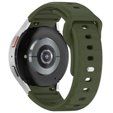 KALEBOL Samsung Galaxy Watch 20mm Armband Silikonarmband - Armeegrün