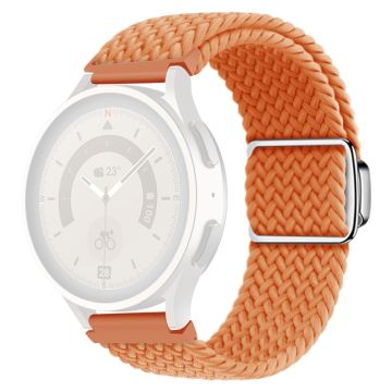 KALEBOL 22mm Magnetisches Uhrenarmband Samsung Galaxy Watch3 45mm / Huawei Watch GT 5 46mm / GT 5 Pro 46mm Nylonband - Orange