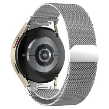 Samsung Galaxy Watch Universal 20mm Ersatzarmband Edelstahl Silber Uhrenarmband