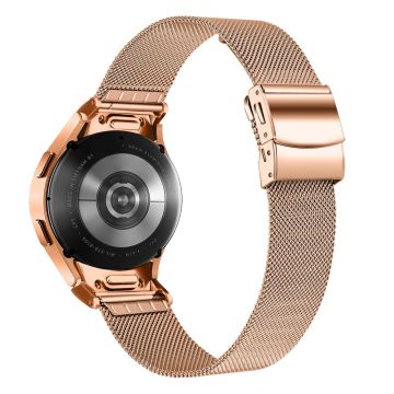 Samsung Galaxy Watch6 / Watch6 Classic Armband Milanese 316L Edelstahl Uhrenarmband - Rose Gold