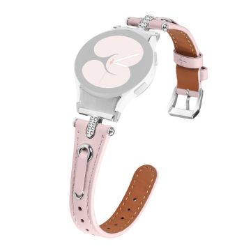 Samsung Galaxy Watch6 Echtes Rindslederarmband - Rosa