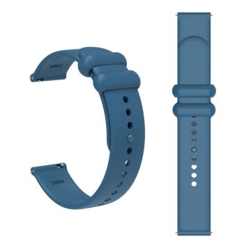 Garmin Vivomove 3 / GarminMove 3 Silikonarmband 20mm Dornschließe Uhrenarmband - Rock Cyan