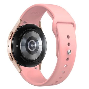 KALEBOL KLB-DKGJ-001 Samsung Galaxy Watch6 / Watch6 Classic / Watch5 Silikonarmband Verstellbares Band - Pink