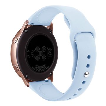 KALEBOL KLB-DKGJ-001 Samsung Galaxy Watch6 Classic 47mm 43mm Uhrenarmband 20mm Silikonarmband - Lilafarben