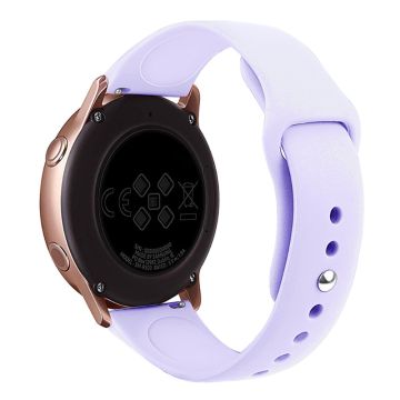 KALEBOL KLB-DKGJ-001 Samsung Galaxy Watch6 Classic 47mm 43mm Uhrenarmband 20mm Silikonarmband - Lila