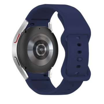 KALEBOL KLB-HDKGJ-001 Samsung Galaxy 20mm Uhrenarmband Schmetterlingsschnalle Silikonband - Dunkelblau