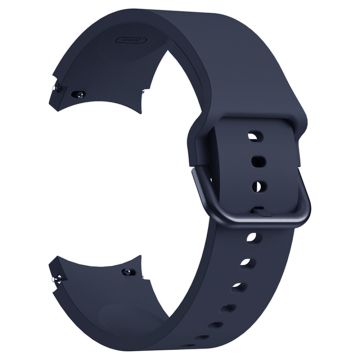 KALEBOL Samsung Galaxy Watch4 / Watch 5 / Watch6 Silikon Uhrenarmbänder Wasserdichtes Softband - Mitternachtsblau