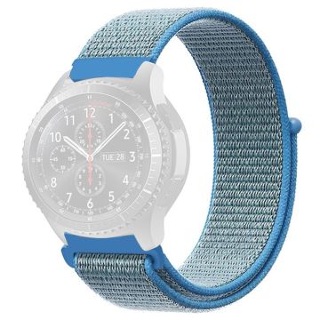 KALEBOL KLB-NLHH-001 Samsung Galaxy Watch6 / Watch6 Classic Uhrenarmband 20mm Nylon Loop Band - See Blau