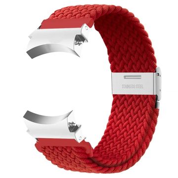 Samsung Galaxy Watch4 / Watch 5 / Watch6 Classic Series Uhrenarmband Nylon geflochtenes Uhrenarmband - Rot