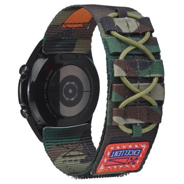 Huawei Watch GT 3 42mm / GT 3 Pro 43mm Uhrenarmband 20mm Schleifenverschluss Nylon-Armband - Camouflage