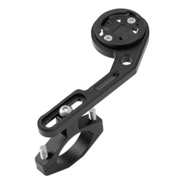 Universelle Fahrradlenker-GPS-Halterung aus Aluminiumlegierung - Schwarz