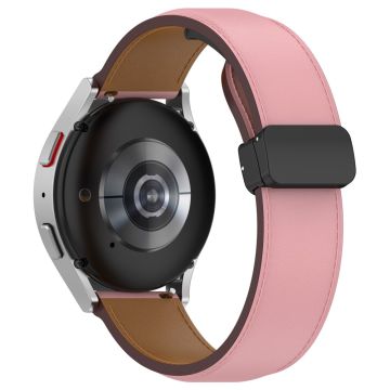 Samsung Galaxy Watch 6 / 6 Classic / 4 (40mm) Echtes Lederarmband - Pink