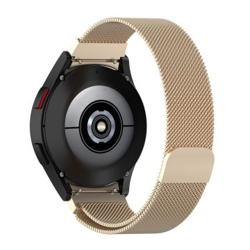 Milanese-Edelstahlarmband für Samsung Galaxy Watch 6 / 5 / 4 - Champagner Gold