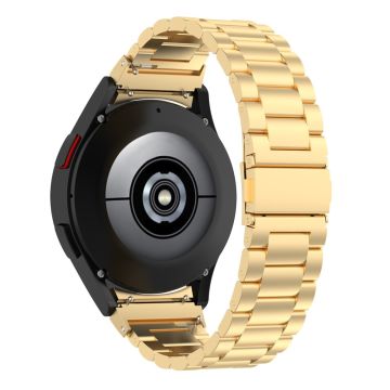 3-Perlen-Edelstahlband für Samsung Galaxy Watch 6 / 5 / 4 - Gold