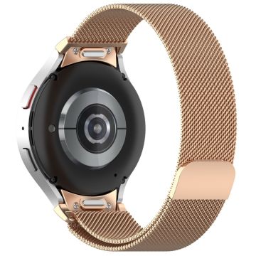 Samsung Galaxy Watch 6 / 5 / 4 milanese Edelstahlband - Rose Gold